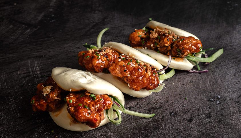 Bao Bun Crispy Chicken