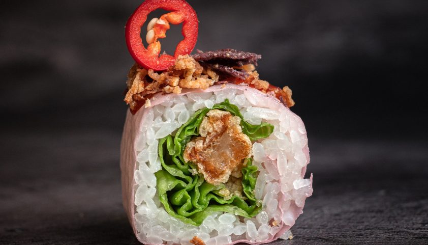 Purple Hot Chicken Roll-min