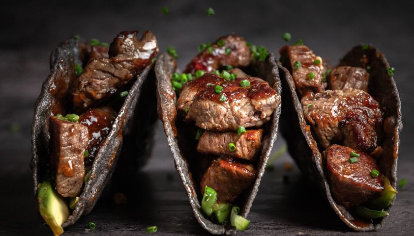 Taco Teriyaki Ossenhaas